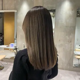 ロング カラー 美髪矯正/ハイトーン 🪸🩰ヒナコのヘアスタイル