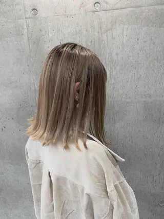 ミディアム カラー 🌈透明感カラー ✨松田龍也🌈のヘアスタイル