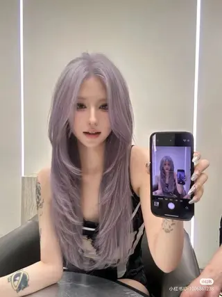ロング 似合わせcolor ʀɪɴᴏ🎶🪽のヘアスタイル