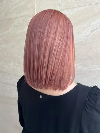 ミディアム カラー レイヤー,ボブ / 彩未のヘアスタイル