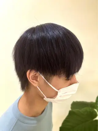 ショート カラー メンズ 小顔レイヤー💗 木村実樹のヘアスタイル