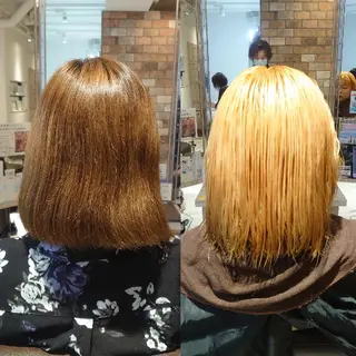 カラー E Komo hair所属・Wow❕E Komo hair 永井一輝のヘアスタイル