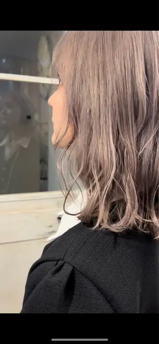 ミディアム BRICK所属・［BRICK］Yui ナチュラル系の極みのヘアスタイル