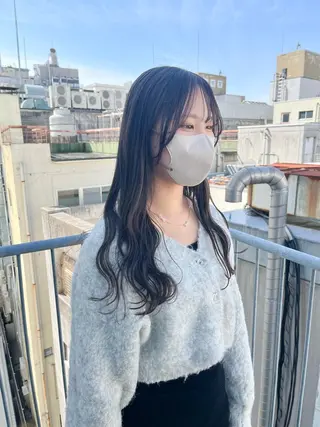 ロング カラー Kuku所属・つぼみ/パーマ ／レイヤー／ボブのヘアスタイル