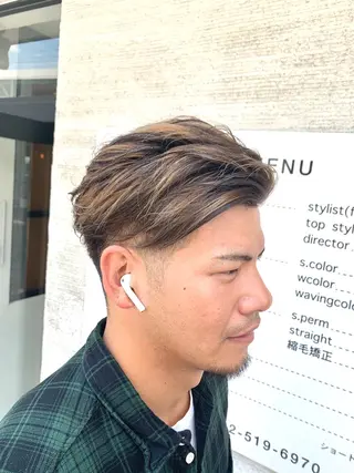 メンズ ハニーバイ コードのヘアスタイル