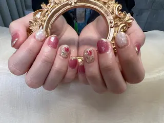 ショート カラー ネイル L·COCO Nail所属・L♡ COCO nailのネイルデザイン