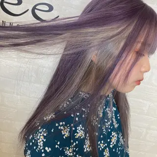 セミロング lien ヒジリのヘアスタイル