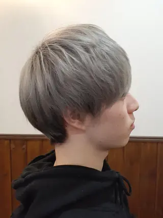 ショート メンズ カラー 金城 和将のヘアスタイル