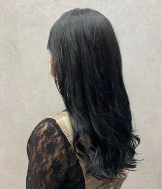 ロング カラー 似合わせカット/ 艶カラー/いらみなのヘアスタイル