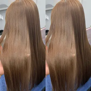 ロング ブリーチ無しカラー✨ 美鈴のヘアスタイル