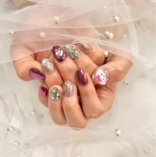 ネイル Cleo伏見店🌿 Juraのネイルデザイン