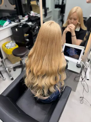 ロング カラー Lapis シオンのヘアスタイル