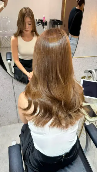 ロング 髪質改善/縮毛矯正 /レイヤー/宮崎直弥のヘアスタイル