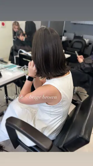 ミディアム Miku❇️ フェイスレイヤーのヘアスタイル