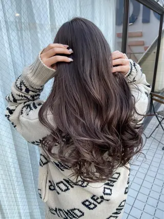 ロング カラー 梅田/韓国ヘア/ エクステ🤖ヒナのヘアスタイル