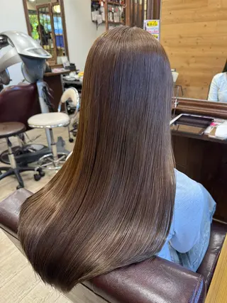 ロング 河端 悠花のヘアスタイル