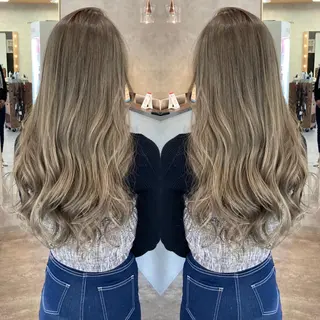 ロング カラー RIENSリエンス ✂️木村康二✂️のヘアスタイル