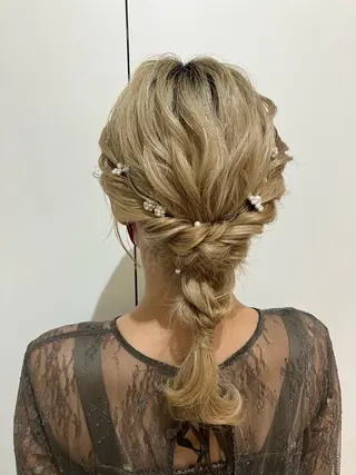 セミロング カラー パーマ ヘアアレンジ メンズ キッズ grand story/colulu渋谷2号店所属・【店長】miura 🤍coluluのヘアスタイル