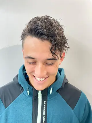 ショート パーマ メンズ 銀座メンズカット/ 銀座メンズパーマ/のヘアスタイル