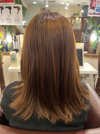 カラー 五感鷹匠駿府町支店所属・石野 しおりのヘアスタイル