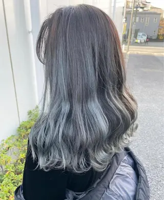 ミディアム カラー 遠藤 拓馬のヘアスタイル