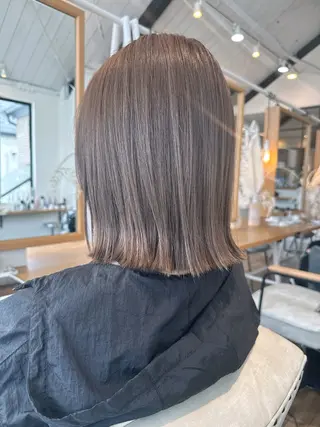 ミディアム 今 ちあきのヘアスタイル
