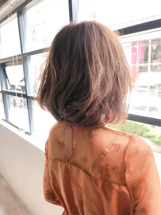 ミディアム 渋谷/メンズパーマ/ ミディアム/田代昂平のヘアスタイル