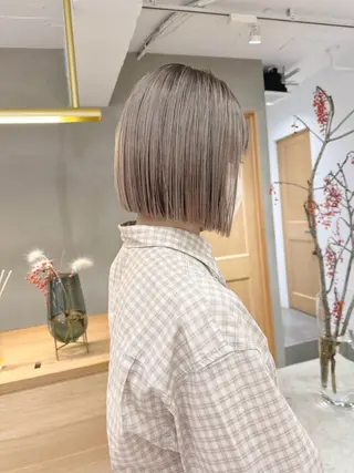 ミディアム カラー ボブ/レイヤー 🌟梅田盛一🌟のヘアスタイル