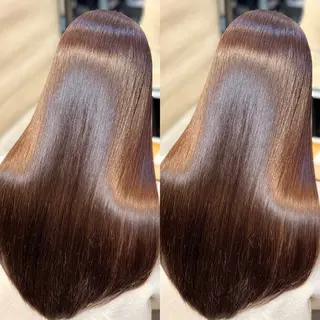 セミロング カラー 美髪✨モテ髪♥️ お任せください！のヘアスタイル