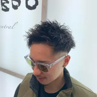 ショート パーマ メンズ 🔥Mackey🔥 メンズ特化型美容師のヘアスタイル