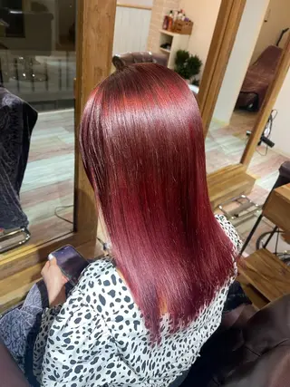 カラー LA BELLA所属・LA BELLA マリナのヘアスタイル