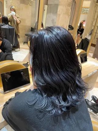 セミロング カラー Ma chérie  by Lond所属・大西 天使のヘアスタイル