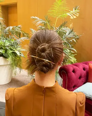 セミロング 松永 梨央のヘアスタイル