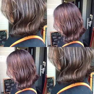 ミディアム カラー 🌻Insta指名 NO.1🌻Shoのヘアスタイル