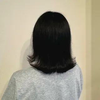 ミディアム カラー 関口 優菜のヘアスタイル