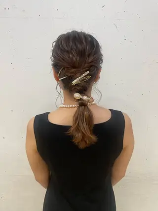 セミロング カラー 髪質改善/縮毛/新宿 🫧SUZUKA🫧のヘアスタイル