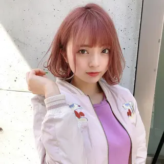 ショート カラー ヘアアレンジ 女性が憧れる ショート/角田愛和のヘアスタイル