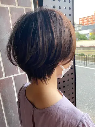ショート カラー Sourire by Tetote 江坂店所属・土畑 博矢のヘアスタイル