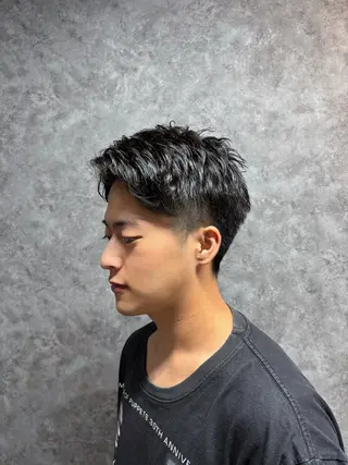 メンズ カトウ/ カットモデルのヘアスタイル