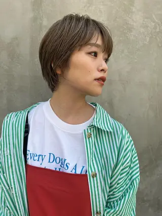 ショート HARONA所属・渡邊 恭汰のヘアスタイル
