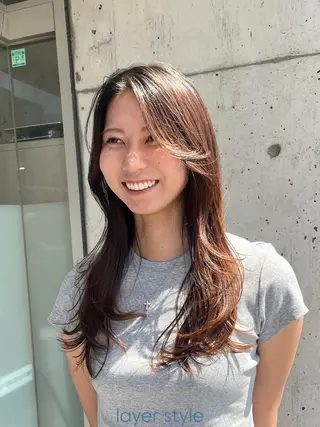 ロング 🫧伊東　美優🫧 レイヤーカット⭐︎のヘアスタイル