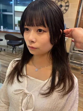 ロング 🍑おおしまくるみ 🍑暖色colorのヘアスタイル