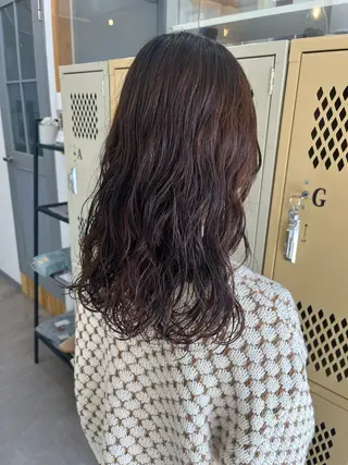 セミロング パーマ 🌼sunc HINAMI🌼のヘアスタイル