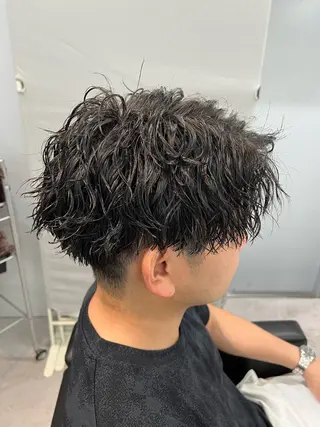パーマ メンズ 北千住カット最安値 ‼️のヘアスタイル