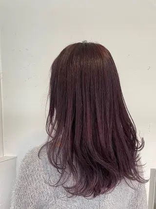 ロング カラー Suah カクイニチカ🪄🤍のヘアスタイル