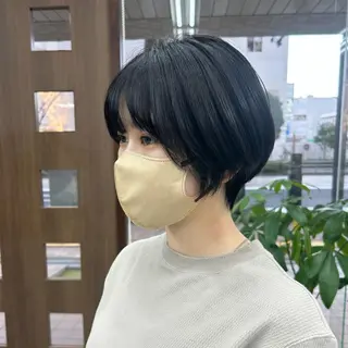 ショート ダブルカラー/韓国 ヘア/さわのあかねのヘアスタイル