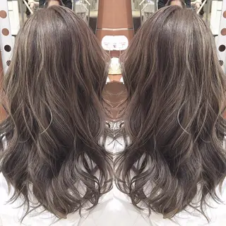 カラー 東梅田エリアカラー ヘアセットNo. 1のヘアスタイル