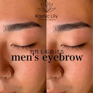 メンズ アイブロウ パリエク 💗NANASEのマツエク・マツパデザイン