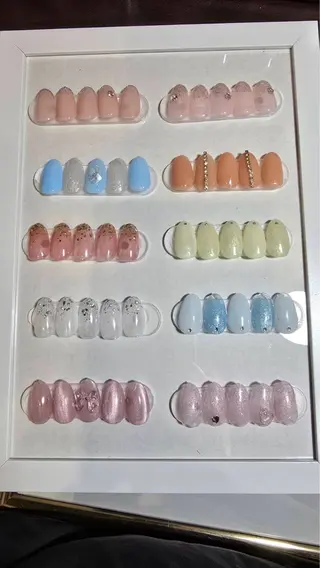 ネイル whitening salon WHITE 名古屋栄店所属・WHITE nail 栄店のネイルデザイン