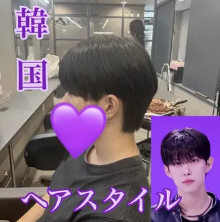 ショート メンズ 河村 怜奈のヘアスタイル
